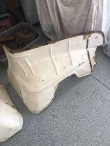 Photo 1955 Chevy Inner Fenders Wells Frt Brakes Parts Tri 5 55 56 57 $30
