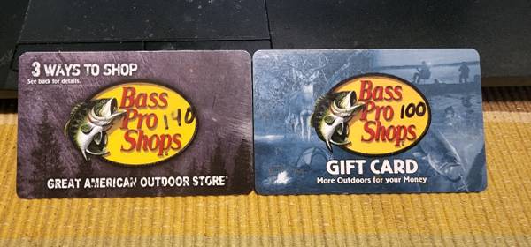 Photo Bass Pro Shops Gift Cards $200