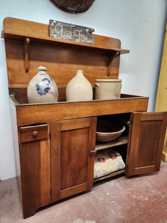 Photo Copper Lined Dry Sink $1,200