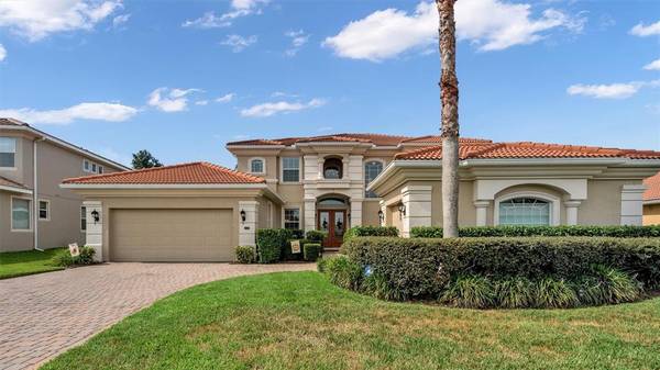Photo Home built by Toll Brothers, situated in the gated lakefront community