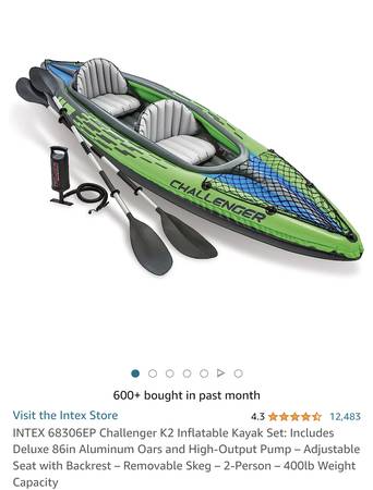 Photo Inflatable kayak $100