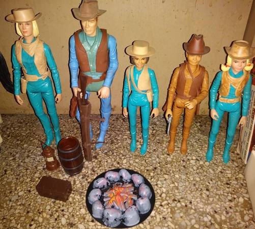 Marx Toys-Best of the West-The West Family-Nice-sell or trade