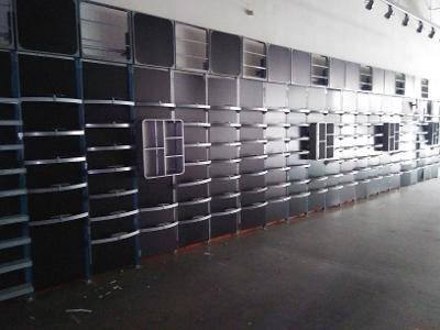 Photo Retail High-End Wall Shelving, for Shoes, Hats, etc