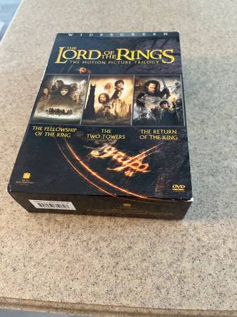 The Lord of the Rings The motion pictures Trilogy $10