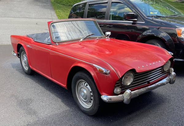 Photo 1968 Triumph TR4A $12,500