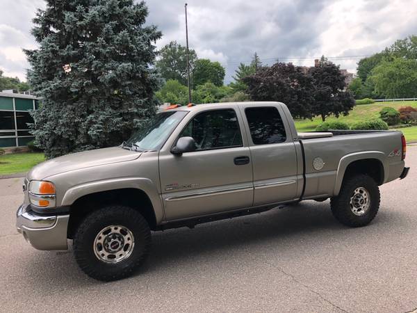 2003 GMC SIERRA 2500HD 4x4 6.6L LB7 Duramax Turbo DIESEL - $12499 ...