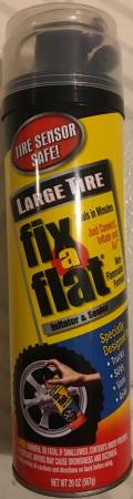 20oz. Fix-A-Flat Tire Sealant - Large Tire $5