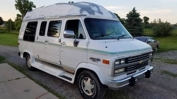 1995 Chevy Conversion Van - $2250 (Durand) | Cars & Trucks For Sale ...