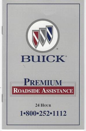 1996 Buick Regal Owners Manual Lot $10