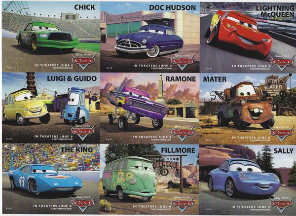 Photo 2006 Disney Pixar Cars the Movie Promo $10