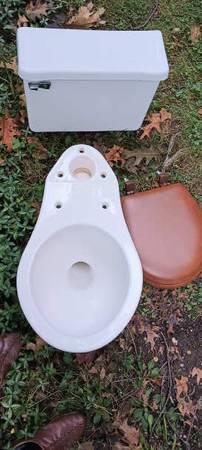 Photo Toilet (water closet) for 10 rough, sanitized $23