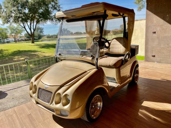Bentley Golf Cart - Club Car Precedent - Custom - $4699 (Laredo) | Cars