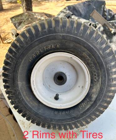 Photo 15x6.00-6 2ply Front Lawn Mower Tire for Garden Tractor Riding Mover $40