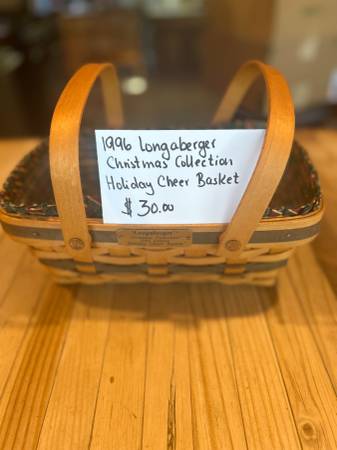 Photo Longaberger Basket $30