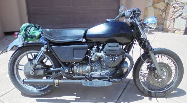 Photo Moto Guzzi Vintage Stealth Bobber $3,000