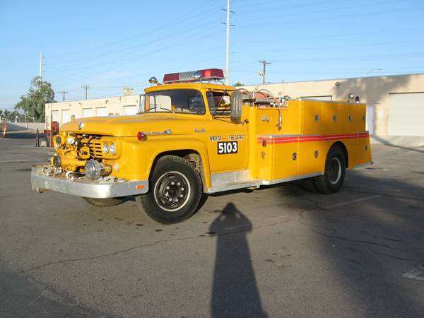 1959 FORD FIRE TRUCK - $8500 (N LAS VEGAS) | Cars & Trucks For Sale