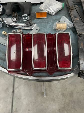 Photo 1969 Mustang Fastback parts and pieces