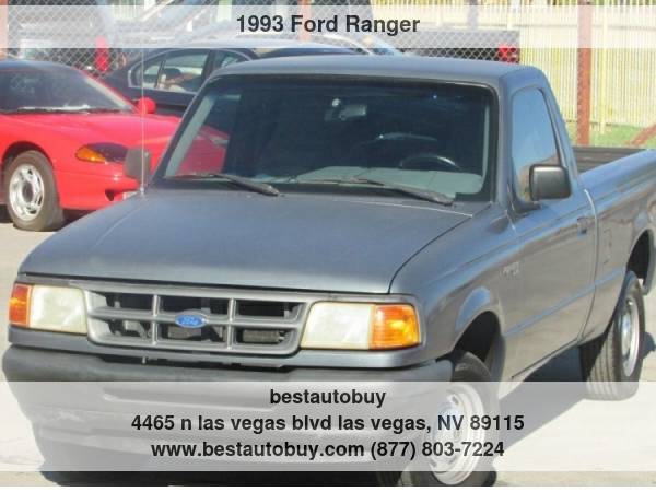 Photo 1993 Ford Ranger XL 2dr Standard Cab SB $4,495