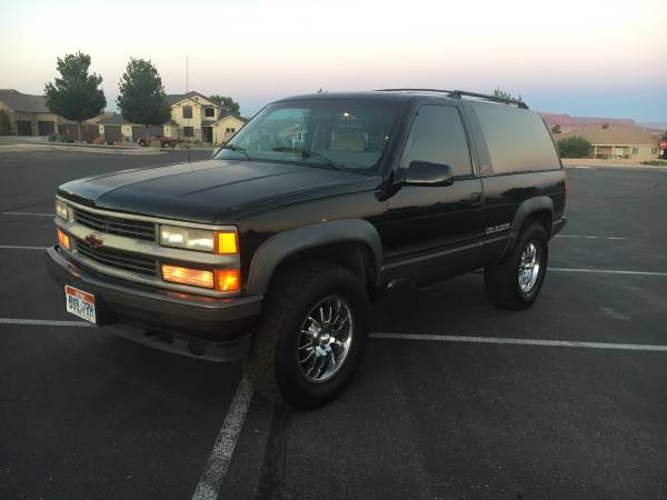 1994 Chevy Tahoe Blazer 2 Door 4x4 350 Efi Runs Great Drives Great