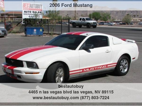 Photo 2006 Ford Mustang V6 Deluxe 2dr Fastback $8,995