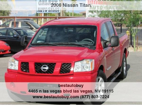 Photo 2006 Nissan Titan SE 4dr Crew Cab SB $10,995