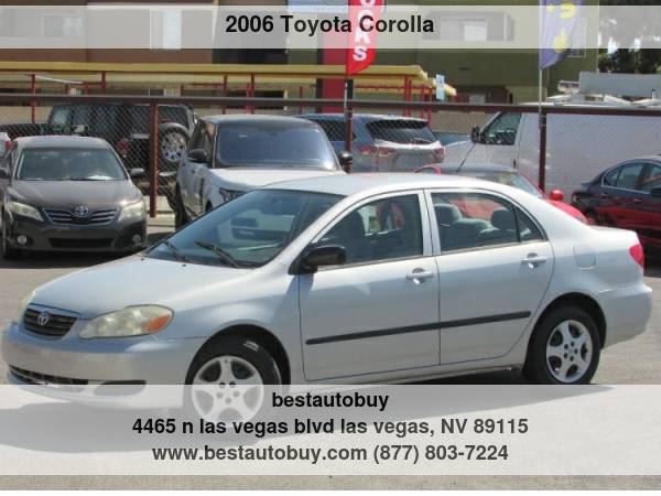 Photo 2006 Toyota Corolla CE 4dr Sedan wManual $9,995