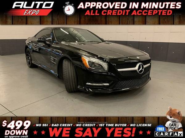 Photo 2013 Mercedes-Benz SL-Class SL 550 2dr Convertible (- as low as $499 Down oac Bad Credit OK)