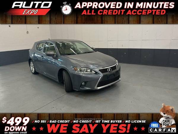 Photo 2014 Lexus CT 200h Base 4dr Hatchback (- as low as $499 Down oac Bad Credit OK)