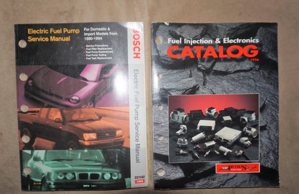 Photo Bosch and Python Fuel Injection Manuals $15