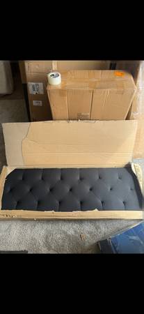 Photo Full Headboard LUCID Mid-Rise Upholstered-Adjustable Heigh FullFull X $65