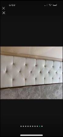 Photo Full Headboard LUCID Mid-Rise Upholstered-Adjustable Height from 34 t $65