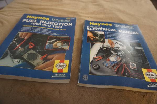 Photo Haynes Fuel Injection  Electrcal Manuals $15