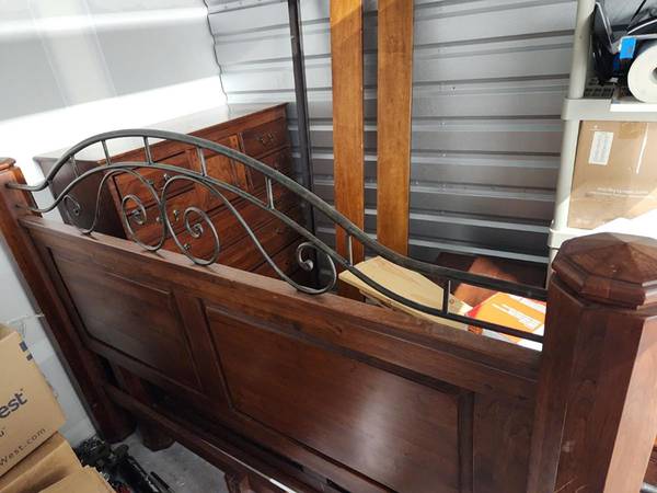 Photo King Bedroom Set With Dresser, Bed Frame, Night Stands Bob Timberlake $1,200