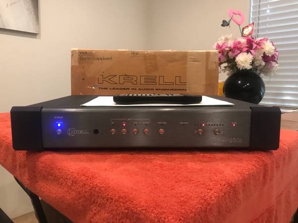 Photo Krell KAV-250p control prelifier, audiophile, Mint $799