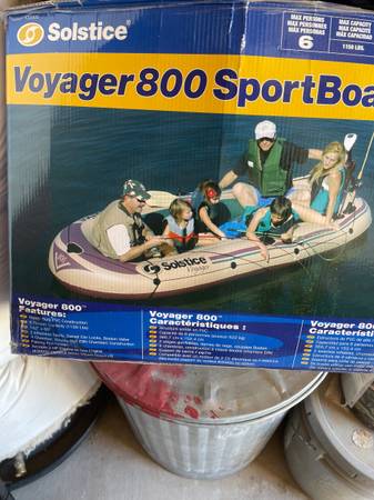 Photo Solstice Voyager 800 Inflatable Sport boat $100