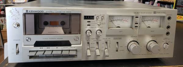 Photo Vintage Audio Kenwood KX-1060 stereo Cassette Deck receiver $85