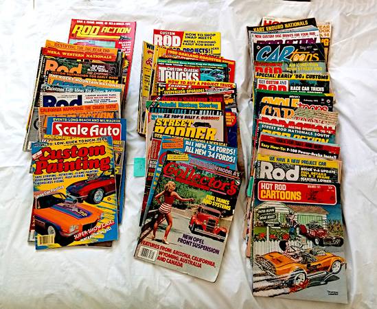 Photo Vintage Hot Rod Magazine Collection - Resellers Special $40