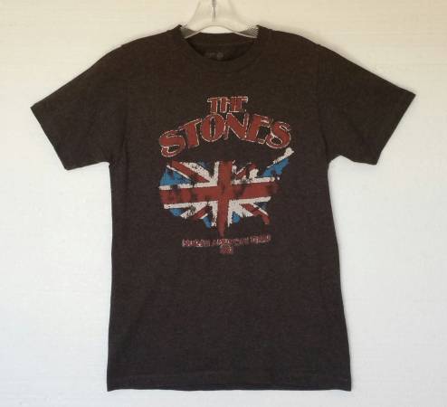 Photo Vintage Rolling Stones North American Tour 1981 T-Shirt Size Small $25