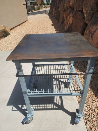 Photo Welding Table Workbench-Shop Table $300