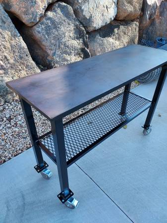 Photo Welding Table Workbench-Shop Table $400