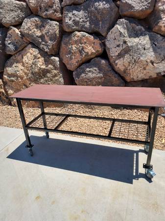 Photo Welding Table Workbench-Shop Table $650