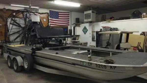 99 Panther 24 AirBoat 468BBC Counter Rotator Twin Prop $20,000