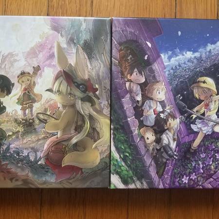 Photo Collectors Item Blu-Ray MADE IN ABYSS Blu-Ray BOX 1st  2nd Volume $90