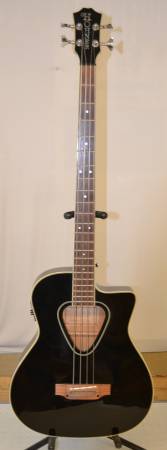 Photo Hohner Acoustic-Electric Bass Guitar $200