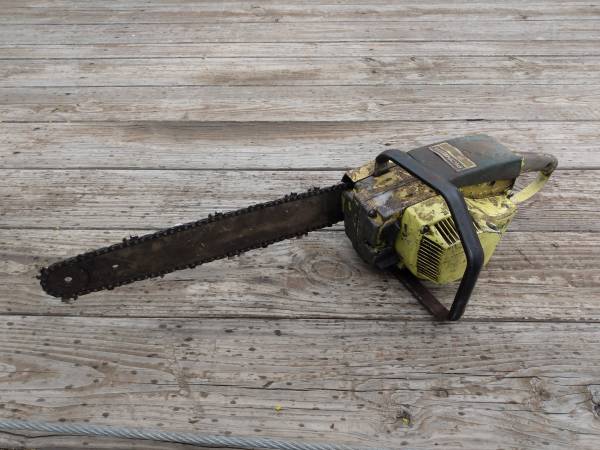 Photo Pioneer P25 Chainsaw for Parts or Repair $25