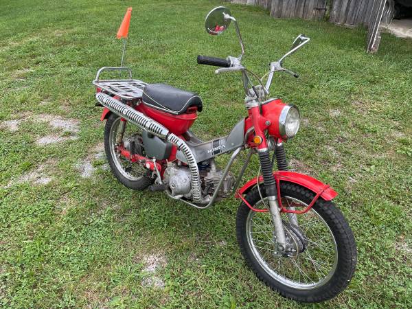 Photo 1971 Honda CT90 $2,500