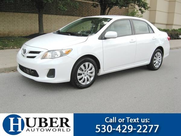 Photo 2012 Toyota Corolla LE -- LOW MILES Bluetooth, Just Serviced, CLEAN $12,880