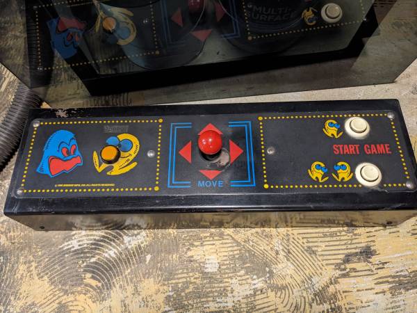 Photo 80s arcade Pac-Man Control panel Pacman $65