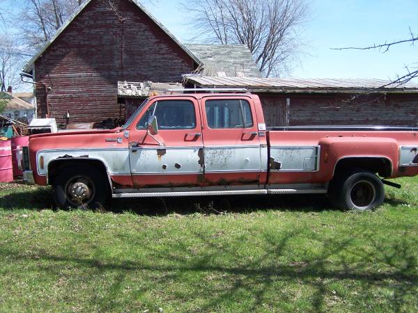 1979 Chevy dually crew cab - $1,800 (Bluffton, OH) | Cars & Trucks For ...