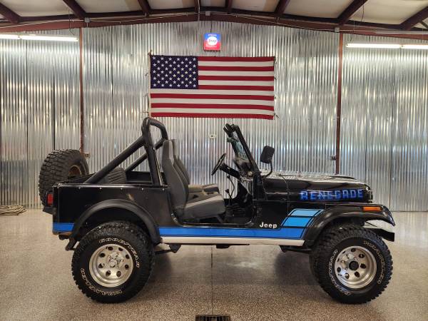 Photo 1984 Jeep CJ7 Renegade No rot Desert Jeep 6cyl 5 speed $17,500